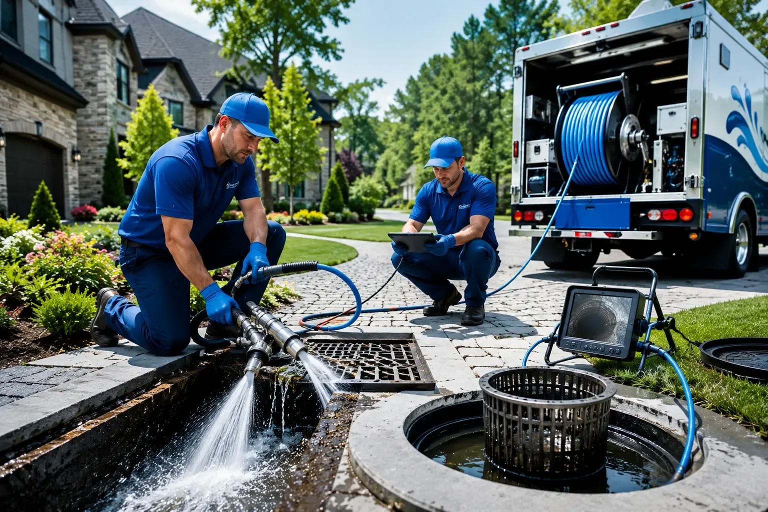 Local outdoor drain cleaning professionals in Cromwell, IA